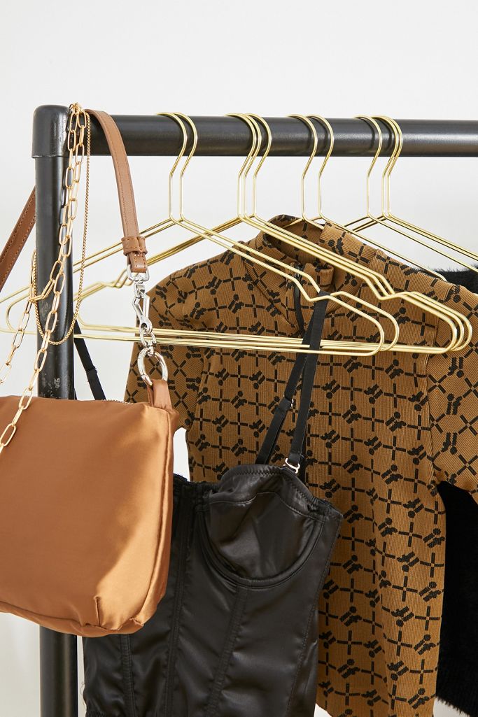 Metal Hangers Set of 10 Urban Outfitters UK