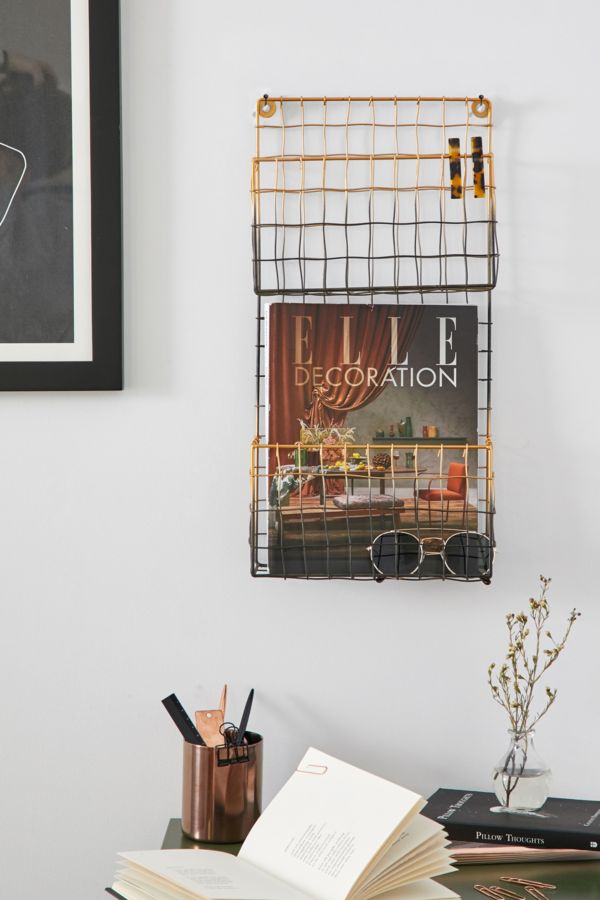 Wall-Mounted Storage Rack | Urban Outfitters UK