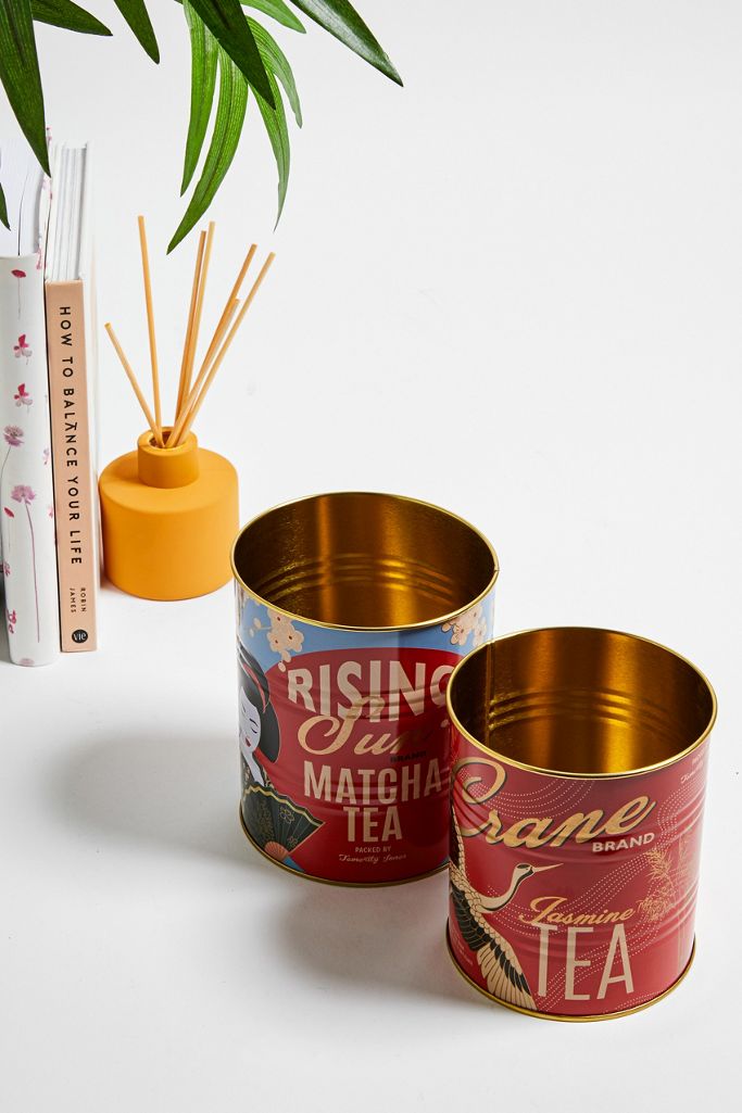 Printed Storage Tins Set Urban Outfitters UK