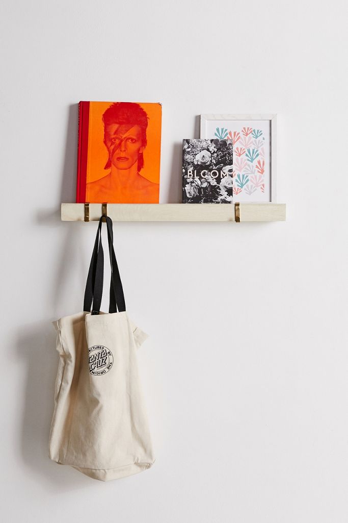 Ella MultiHook Ledge Wall Shelf Urban Outfitters UK