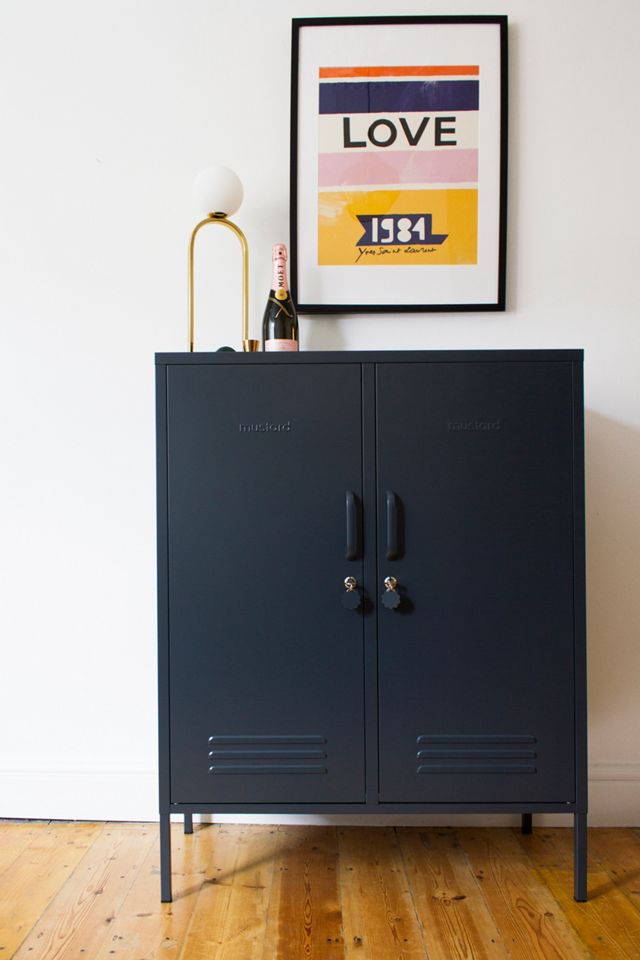 Mustard Made Slate Midi Locker Urban Outfitters UK