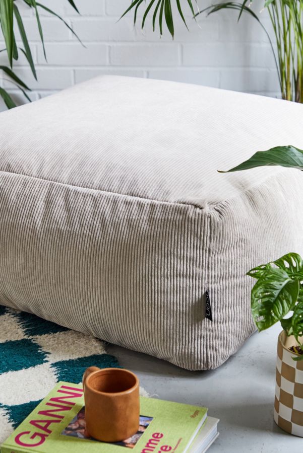 Slide View: 4: icon Natural Tetra Bean Bag Pouffe