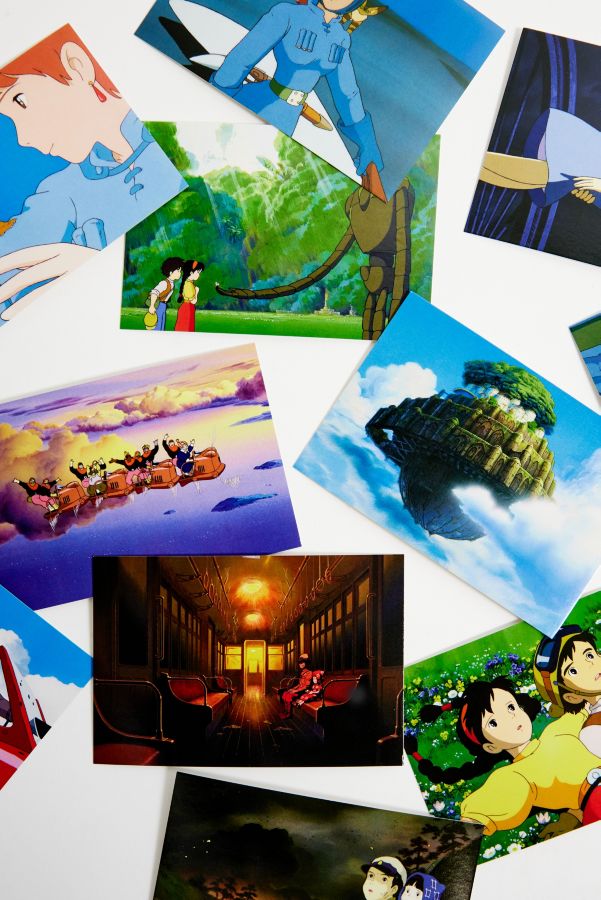 Slide View: 2: 100 Postcards By Studio Ghibli