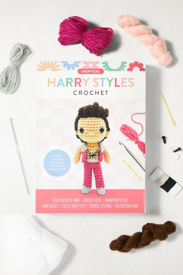 Slide View: 1: Harry Styles Crochet Kit