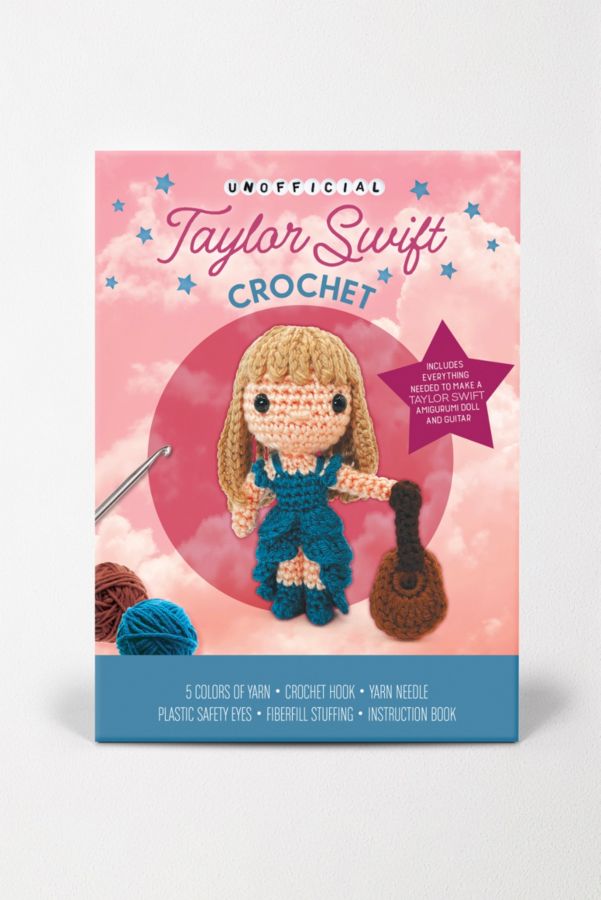 Slide View: 1: Taylor Swift Crochet Kit