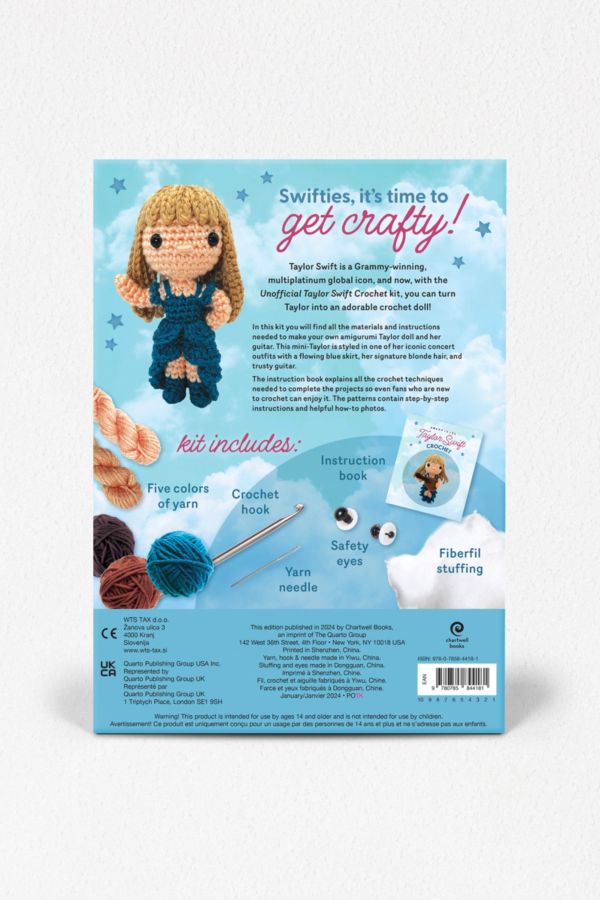 Slide View: 3: Taylor Swift Crochet Kit