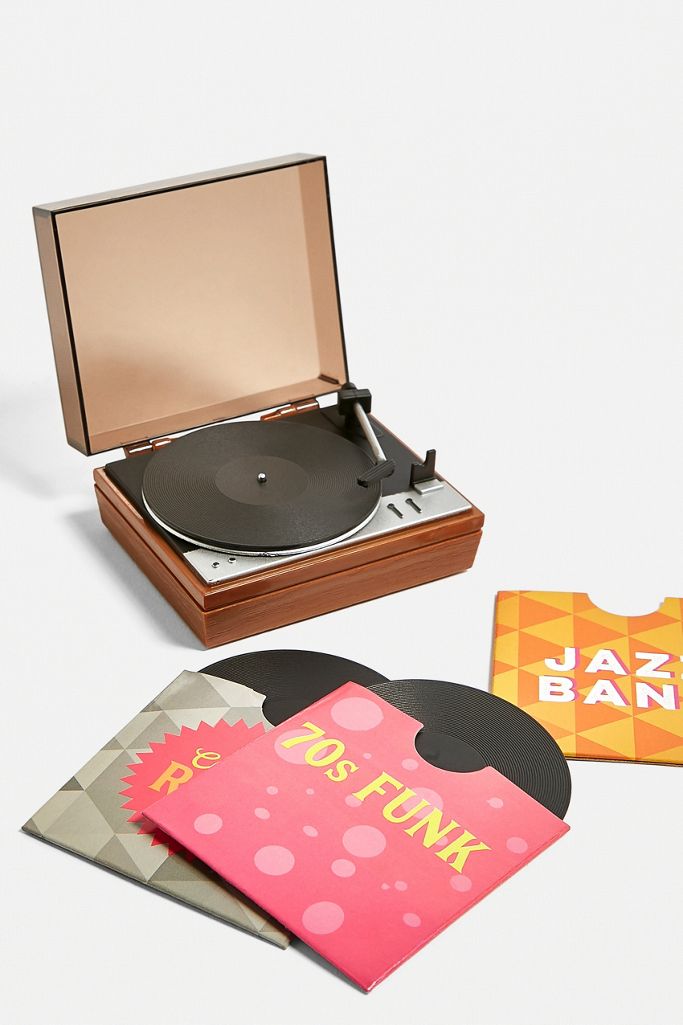TeenyTiny Turntable By Running Press Urban Outfitters UK