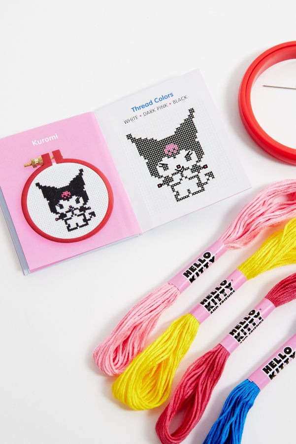 Slide View: 2: Hello Kitty Cross Stitch Kit