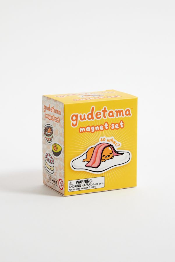 Slide View: 4: Ensemble d'aimants Gudetama