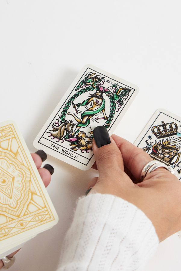 Slide View: 4: Tattoo Tarot Mini Deck By Diana McMahon Collis and Oliver Munden