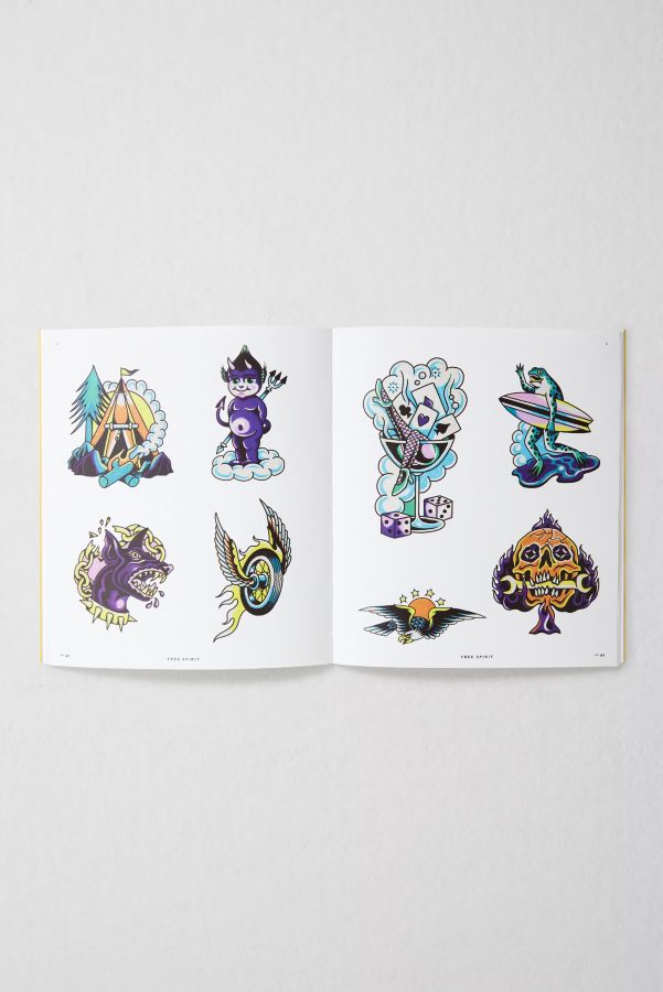 Slide View: 2: The Tattoo Sticker Book By Munden Brothers