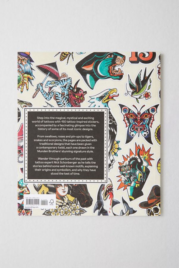 Slide View: 4: The Tattoo Sticker Book By Munden Brothers