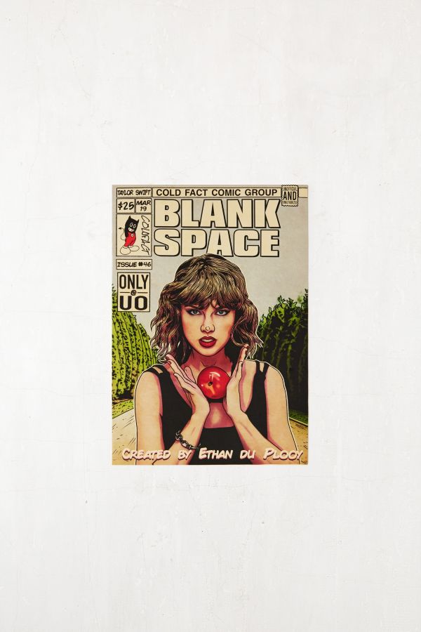 Vista diapositiva: 1: ColdFact Comic Group UO Exclusive Fumetto di Taylor Swift