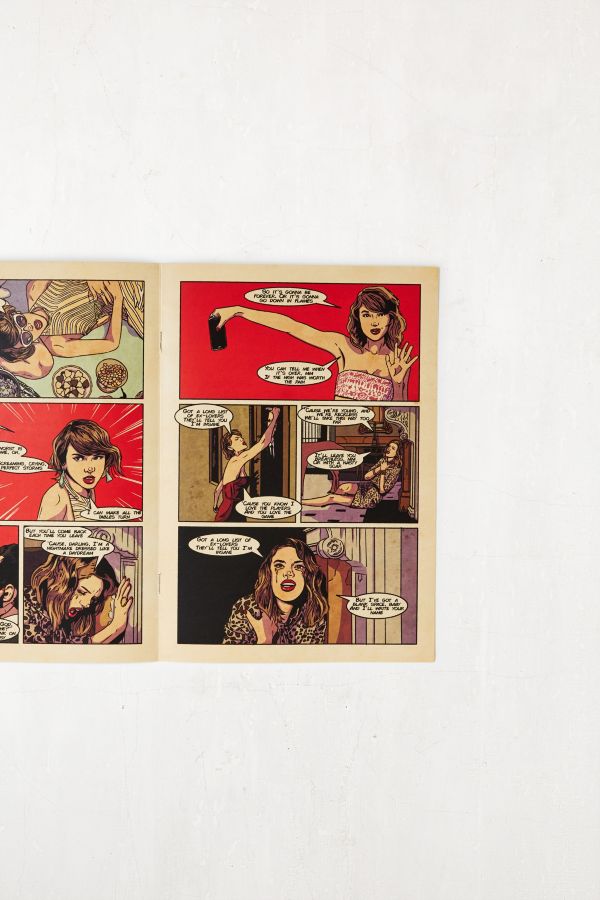 Vista diapositiva: 2: ColdFact Comic Group UO Exclusive Fumetto di Taylor Swift