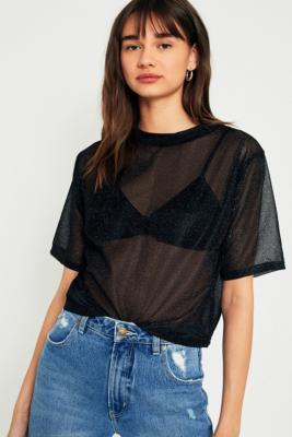 mesh shirt urban outfitters