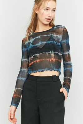 light before dark mesh top