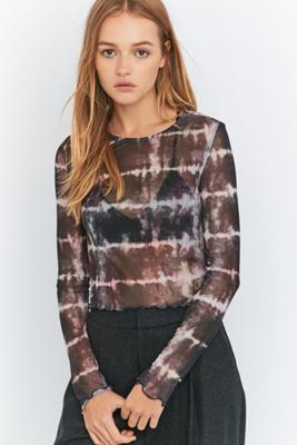 light before dark mesh top