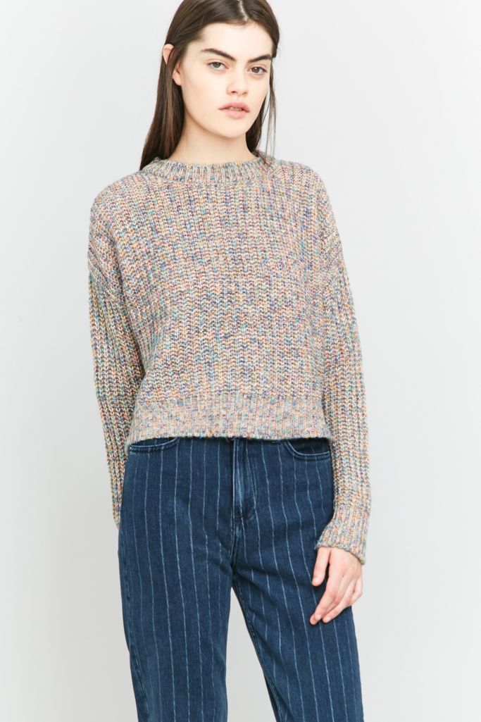 Urban Outfitters Textured Knit Fisherman Jumper | Urban Outfitters UK
