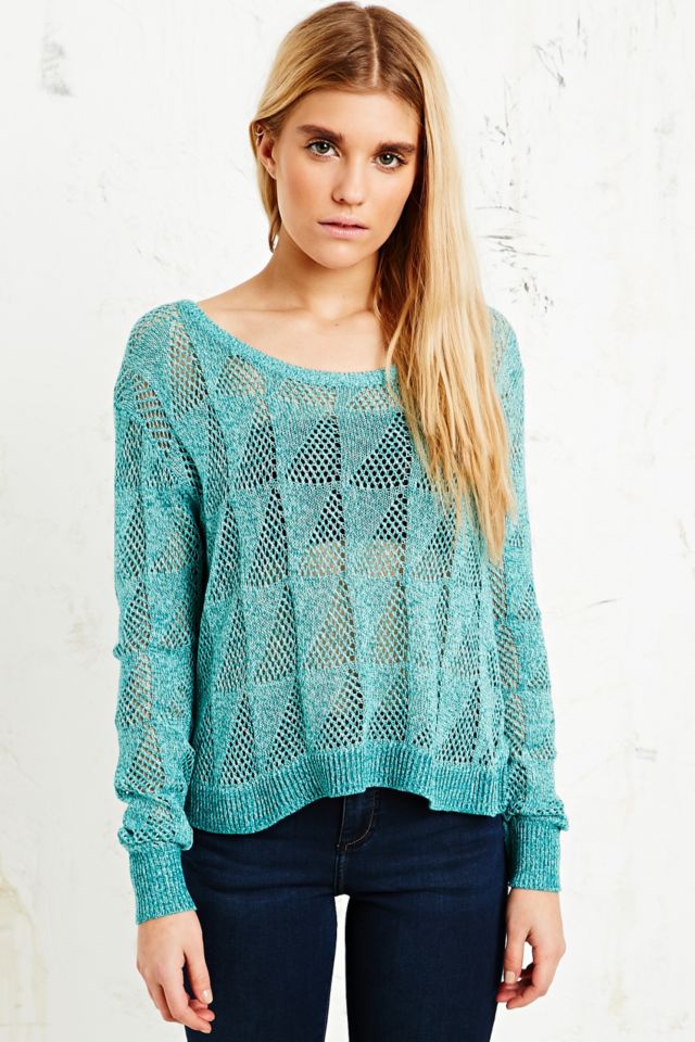 BDG Pointelle Sails Sweater | Urban Outfitters UK