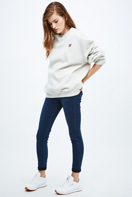 half zip cropped pullover