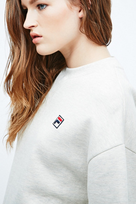 fila oversized sweatshirt in oat