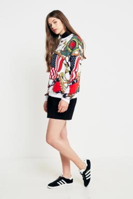 capsule collection flag print sweatshirt