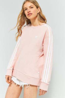 adidas originals three stripe chiffon sweatshirt