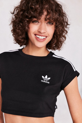 adidas crop top urban outfitters