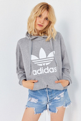 adidas boyfriend trefoil hoodie