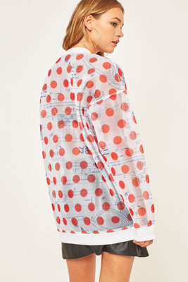 adidas polka dot sweatshirt