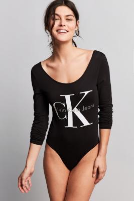 calvin klein black bodysuit