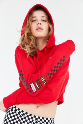 red vans hoodie urban outfitters