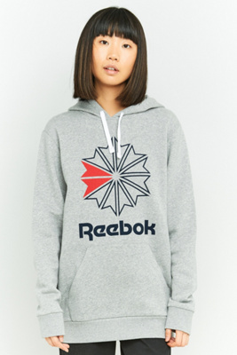 reebok grey hoodie