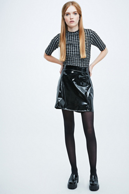 urban outfitters black skirt