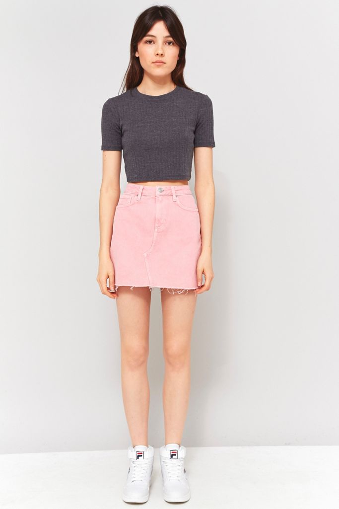 BDG Antique Dyed Denim Skirt Urban Outfitters UK