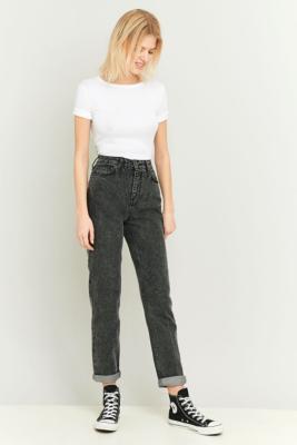 black mom jeans urban outfitters
