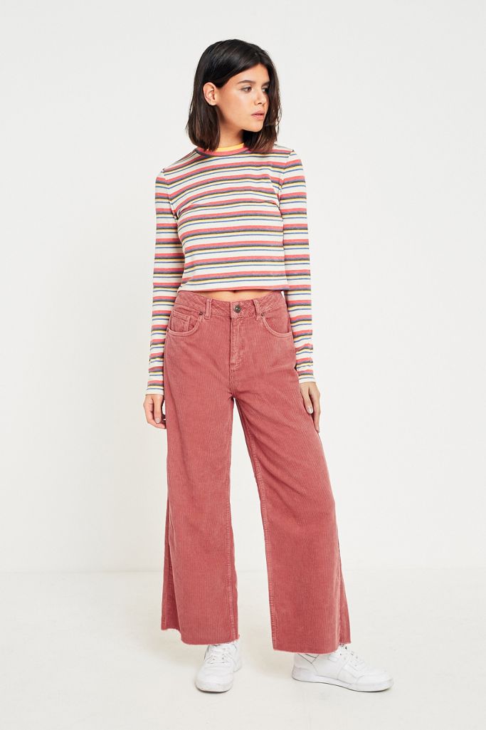 BDG Skater Pink Corduroy Jeans | Urban Outfitters UK