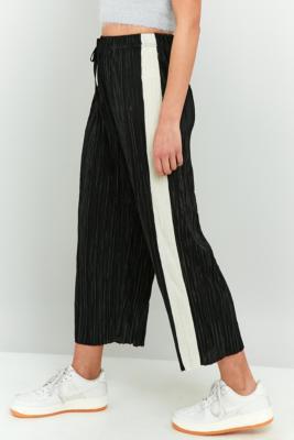 urban outfitters black and white striped pants