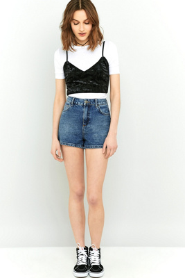 bdg mom high rise denim shorts