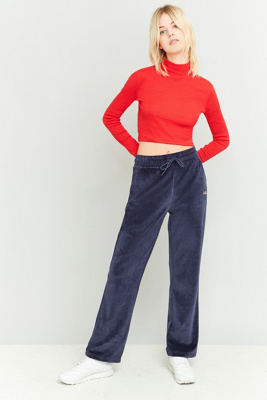 velvet tracksuit bottoms womens