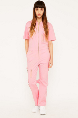 urban outfitters pink jumpsuit