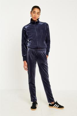 womens velvet adidas tracksuit