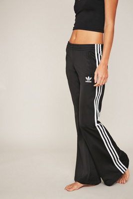 flared adidas tracksuit bottoms