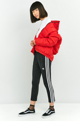 adidas three stripe cigarette pants