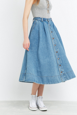 kings of indigo skirt