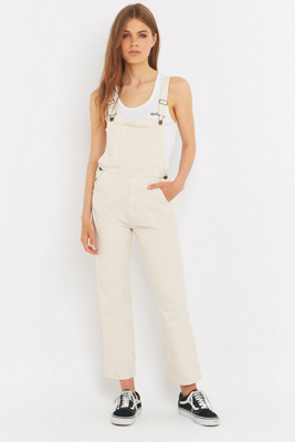 cream dungarees