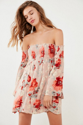 urban outfitters smock dress