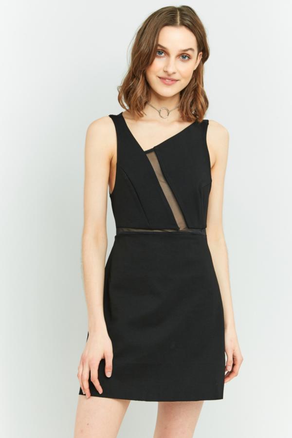 Silence + Noise Mesha Mesh Panel Dress | Urban Outfitters UK