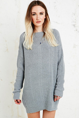 low back sweater dress