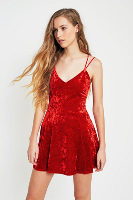 urban outfitters red dress